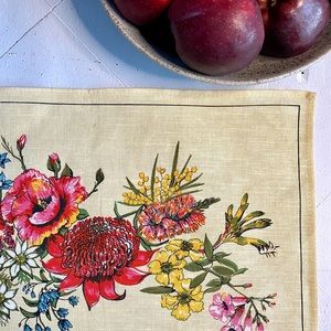 Vintage Australian Wildflower Placemats